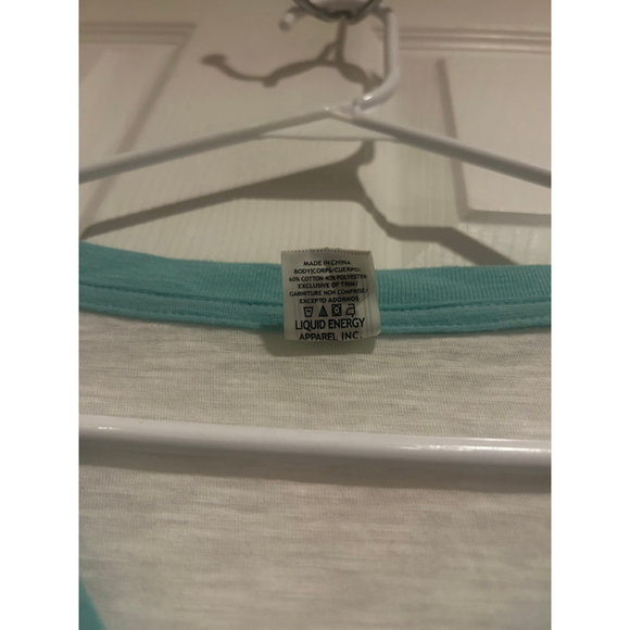 Le Women’s Turquoise “Mackinac Island” Long-sleeve Graphic Tee Sz. Small - Picture 6 of 6